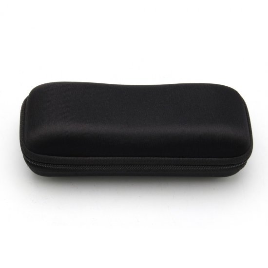 Black Zipper Case Rectangle S-CZ-SQ-BK