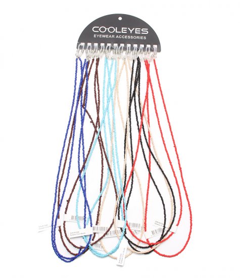Chain for Glasses - Beads (Mixed colour) SUN-ACC008