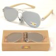 Bamboo Arm Polycarbonate Lens Sunglasses SUB-BA100