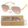 Bamboo Arm Polycarbonate Lens Sunglasses SUB-BA100