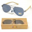 Bamboo Arm Polycarbonate Lens Sunglasses SUB-BA100