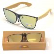 Bamboo Arm Polycarbonate Lens Sunglasses SUB-BA103