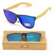 Bamboo Arm Polycarbonate Lens Sunglasses SUB-BA103