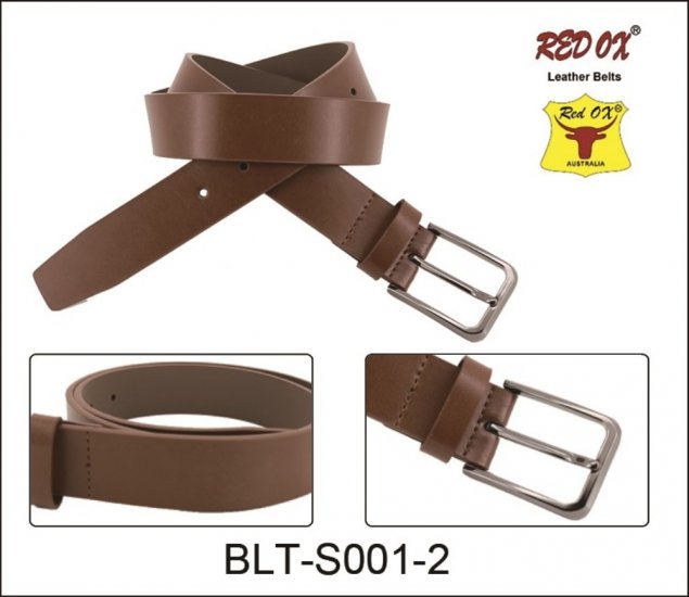 3.5cm Genuine Leather Belts (Brown) BLT-S001-2