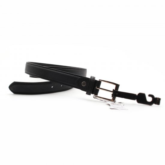 Unisex Belts, Whdth 3.0cm, Black BLT1102-1