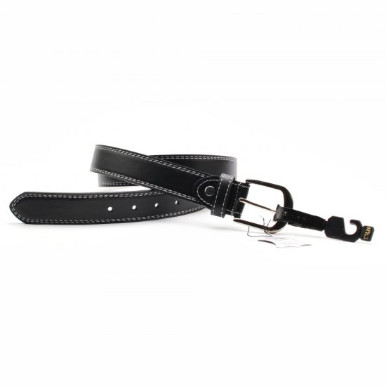 Mens Belts, Width3.5cm, Black BLT1218-1