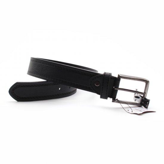 Mens Belts, Width 4.0cm, Black BLT1308-1