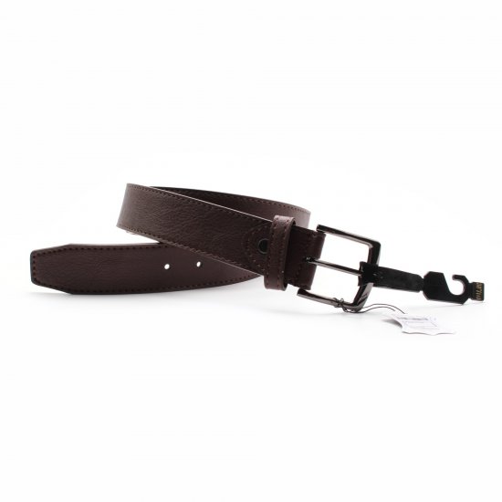 Mens Belts, Width 4.0cm, Dark Brown BLT1308-2