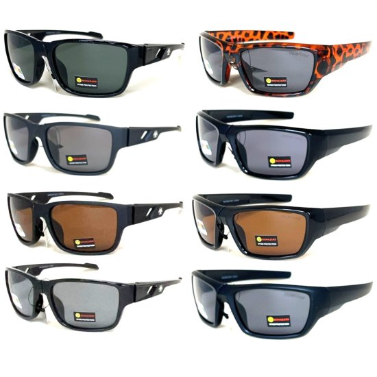 Biohazard Polarized Sunglasses, 2 Styles Mixed SUP-BIP022/3