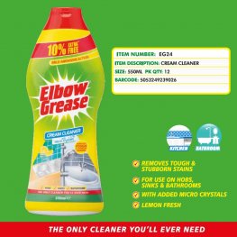 ELBOW GREASE CREAM CLEANER 550ML  ELBOW GREASE CREAM CLEANER 550ML