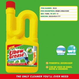 ELBOW GREASE DRAIN AWAY 750ML  ELBOW GREASE DRAIN AWAY 750ML
