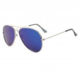 Flat Lens Aviator Metal Sunglasses AV013 Flat Lens Aviator Metal Sunglasses AV013