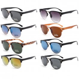 Classic Designer Fashion Metal Sunglasses 2 Styles Mixed FM2137/8 Classic Designer Fashion Metal Sunglasses 2 Styles Mixed FM2137/8