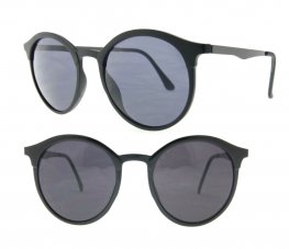 Designer Fashion Sunglasses The Byron Collection (Shining Black, Smoke Lens) SU-4277-1  Designer Fashion Sunglasses The Byron Collection (Shining Black, Smoke Lens) SU-4277-1