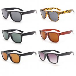 Cooleyes Classic Fasion Wayfarer Sunglasses 3 Size Assorted, WF1490-92D  Cooleyes Classic Fasion Wayfarer Sunglasses 3 Size Assorted, WF1490-92D