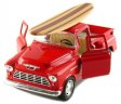 1:32 1955 Chevy Stepside Pick-up with Wooden Surfboard (4 Colors) KT5330DS1