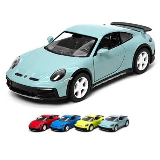 1:36 5\" Porsche 911 Rallye, 4 Colours assorted, KT5467D