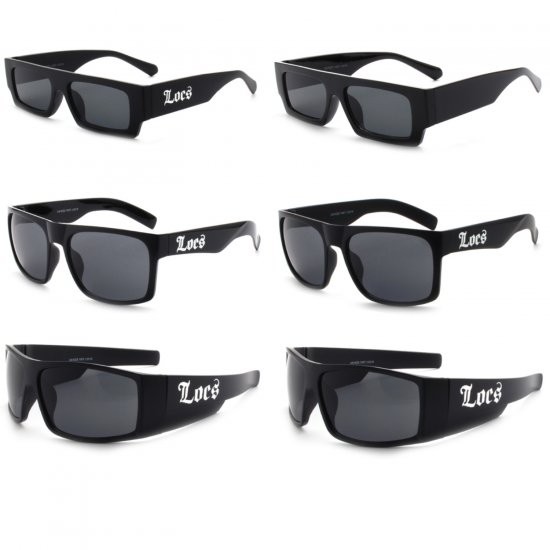 Locs Sunglasses 3 Style Mixed LOC568/9/0