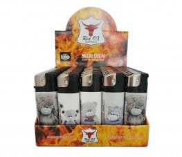 Teddy Electronic Gas Refillable Lighters RF-834-Teddy  Teddy Electronic Gas Refillable Lighters RF-834-Teddy