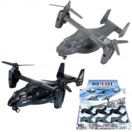 8" Diecast Models 1:400 Bell Boeing V-22 Osprey (2 Colours) MLQ2487D-6  8" Diecast Models 1:400 Bell Boeing V-22 Osprey (2 Colours) MLQ2487D-6