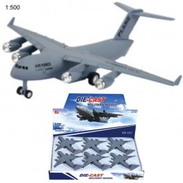 7" Diecast Models 1:500 Boeing C-17 Globemaster MLQ2490D-6  7" Diecast Models 1:500 Boeing C-17 Globemaster MLQ2490D-6