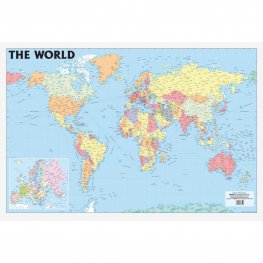 World Map - Educational Chart (MM37549) World Map - Educational Chart (MM37549)