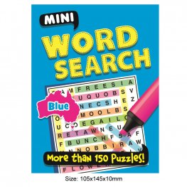Mini Word Search BLUE, More Than 150 Puzzles! (MM47487)  Mini Word Search BLUE, More Than 150 Puzzles! (MM47487)