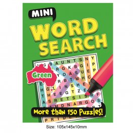 Mini Word Search GREEN, More Than 150 Puzzles! (MM47500)  Mini Word Search GREEN, More Than 150 Puzzles! (MM47500)