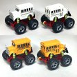 5" 1:34 Diecast Big Wheel School Bus (3 Assorted, Pull Back Action) MY2576D-12