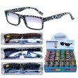 UV400 Protaction Reading Glasses with Case in Display Box (Mixed strength) R9097C-CD36