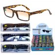 UV400 Protaction Reading Glasses with Case in Display Box (Mixed strength) R9097C-CD36