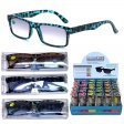 UV400 Protaction Reading Glasses with Case in Display Box (Mixed strength) R9097C-CD36