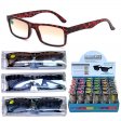 UV400 Protaction Reading Glasses with Case in Display Box (Mixed strength) R9097C-CD36