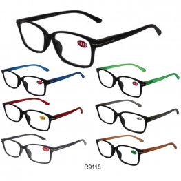 Cooleyes Fashion Unisex Plastic Reading Glasses (Spring Arm) R9118  Cooleyes Fashion Unisex Plastic Reading Glasses (Spring Arm) R9118