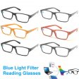 Cooleyes Fashion Unisex Blue Light Filter Reading Glasses (Spring Arm) R9190