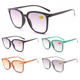 Reading Glasses Plastic Frame Tinted Lanse R9304-07T