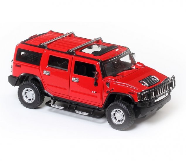 1:24 Hummer H2 Red Colour MZ26020A-RD