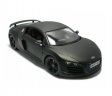 AUDI R8 - 1:24 (Matt Black) WL22493MA-W