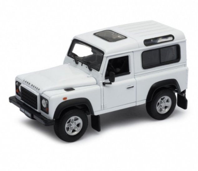 1:24 Land Rover Defender (White) WL22498W