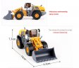 1:50 Yellow Four Whell Loader Heavy Die cast Model KDW625003W