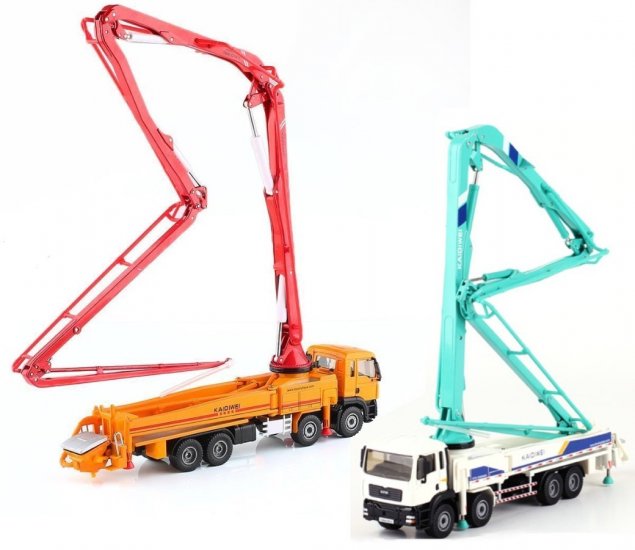 1:75 Concret Pump Truck (White) Heavy Diecast Model KDW625025W