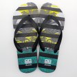 MM03 Mens Beach Thongs 4 Style Mixed