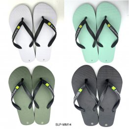 MM14 Mens Beach Thongs 4 Style Mixed  MM14 Mens Beach Thongs 4 Style Mixed