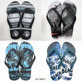 MM15 Mens Beach Thongs 4 Style Mixed  MM15 Mens Beach Thongs 4 Style Mixed