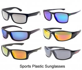 Men's Sports Sunglasses Assorted (Start From 5doz.) Men's Sports Sunglasses Assorted (Start From 5doz.)